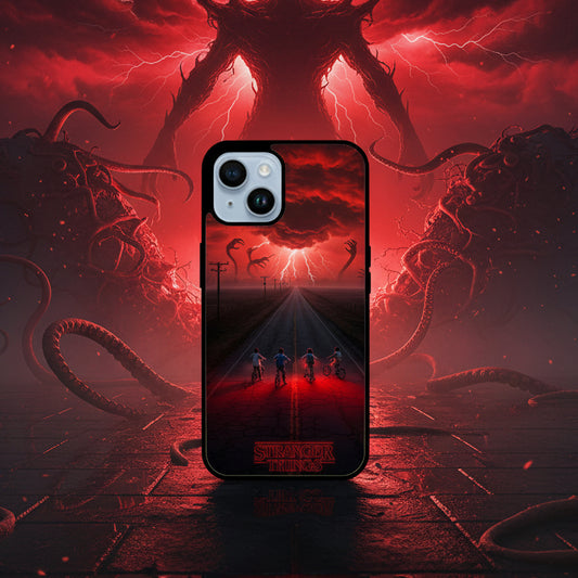 Stranger things last ride (phone glass cover)