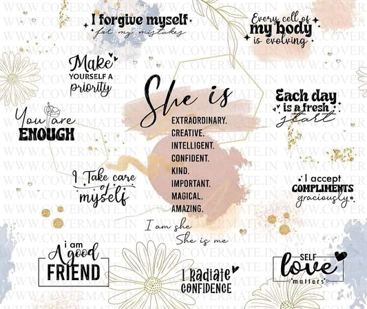 Confidence tumbler