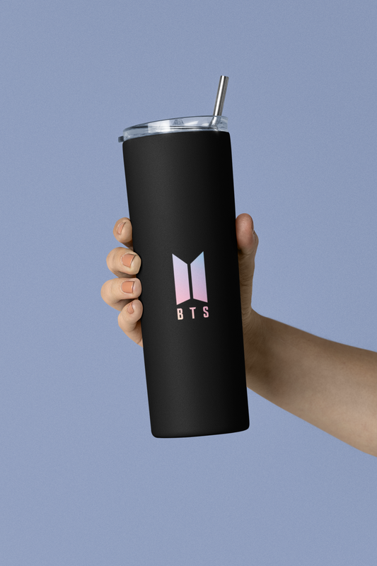 BTS black Tumbler 20 oz