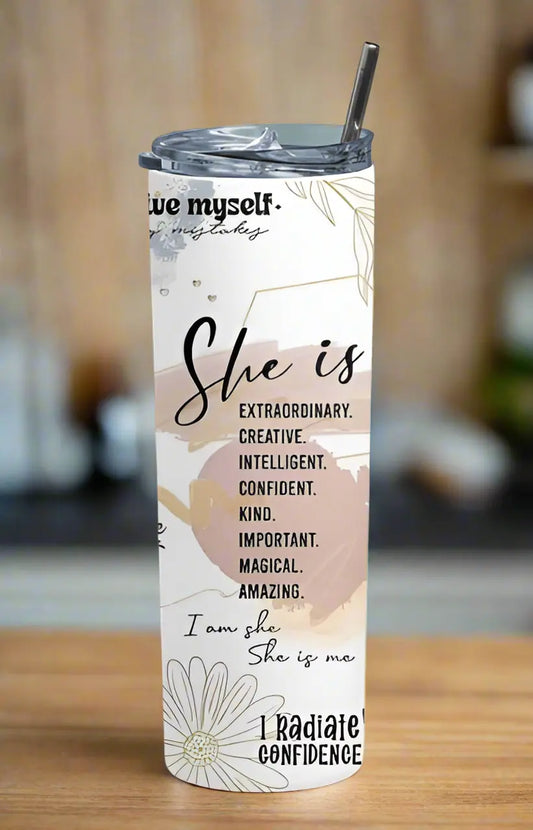Confidence tumbler