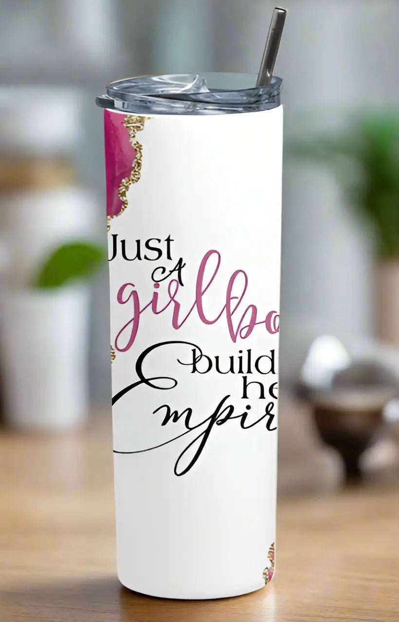 Girl boss tumbler
