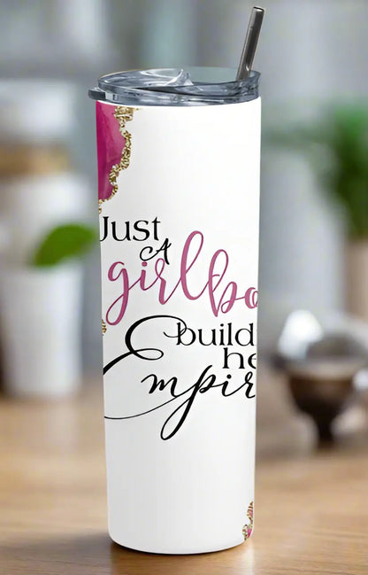 Girl boss tumbler