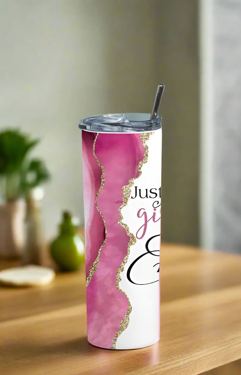 Girl boss tumbler