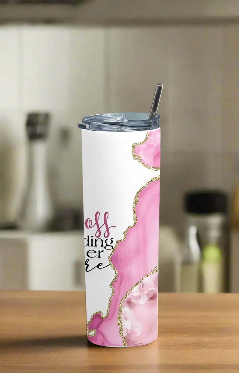 Girl boss tumbler