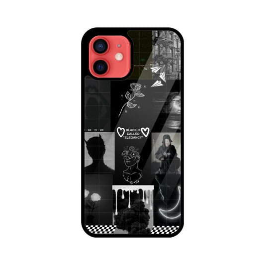 Dark elegance (Phone glass case) CoverMate